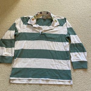Kids Ralph Lauren Rugby Polo, 3/4 Sleeve, Kids Large, Flower Embroidery